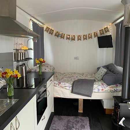 Tides Reach, Deluxe Shepherds Hut 1, 100M From The Beach St Merryn Exterior foto